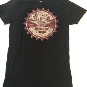Harley Davidson T-shirt- GUC